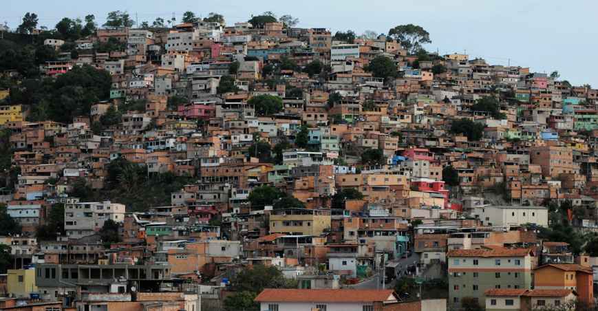 BH tem 1,1 mil moradias em áreas de alto risco de deslizamentos e desmoronamentos   - Túlio Santos/EM/D.A Press