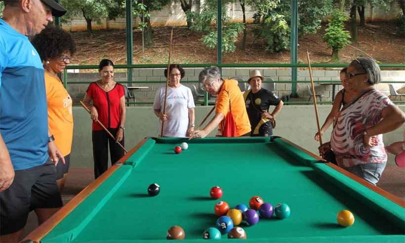 De dança a oficina de WhatsApp: espaço em BH tem programação de férias para idosos - Jair Amaral/EM/DA Press