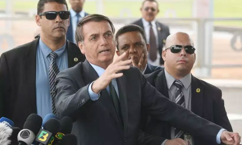 Bolsonaro sobre Democracia em vertigem: 'para quem gosta do que o urubu come, é um bom filme' - Ed Alves/CB/D.A Press