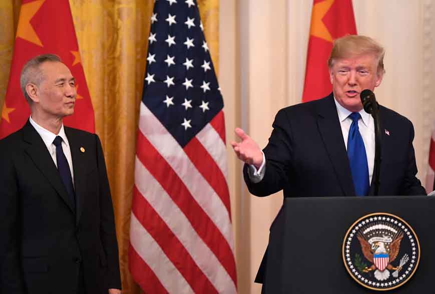 O Brasil está no meio do acordo dos EUA com a China - Saul Loeb/AFP