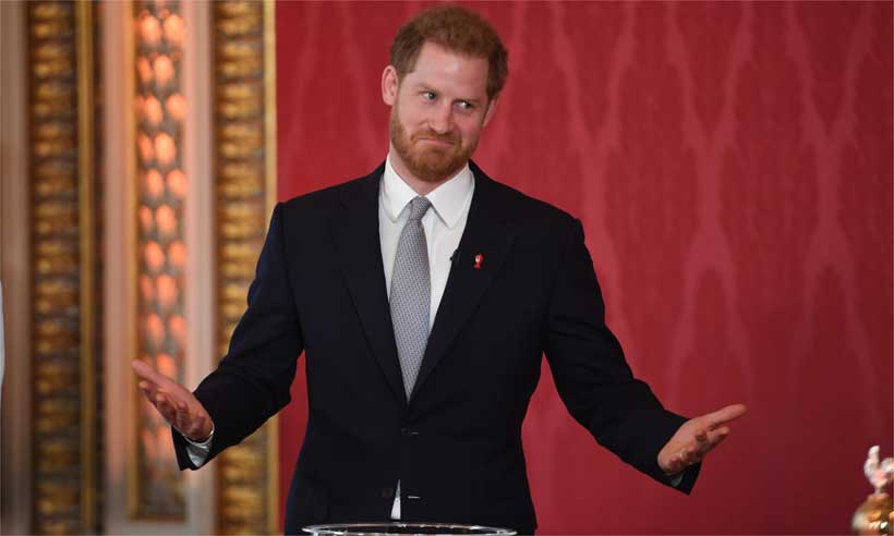 Príncipe Harry reaparece em público após abalar monarquia britânica - AFP / POOL / Jeremy Selwyn