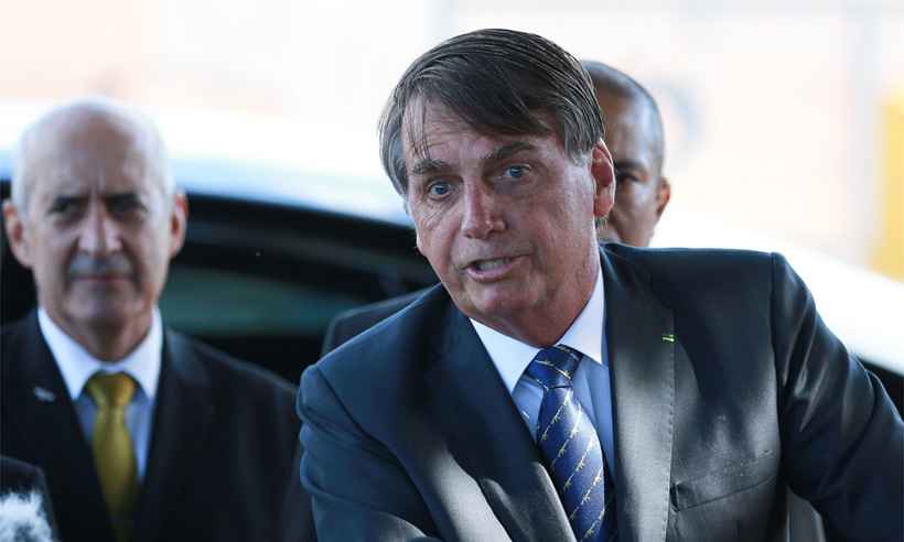 Bolsonaro: 'Quem sabe exportando mais peixe sobra mais carne para a gente' - José Cruz/Agência Brasil
