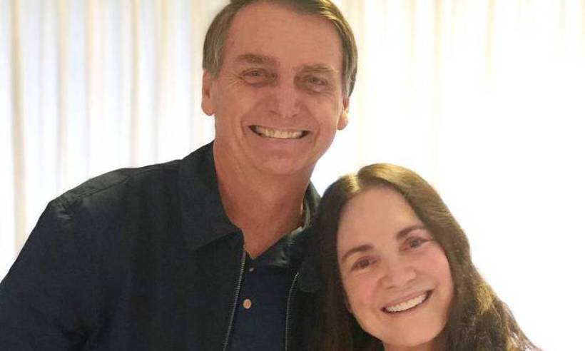 Famosos apoiam Regina Duarte após anúncio de 'noivado' com governo Bolsonaro - Reprodução/Instagram