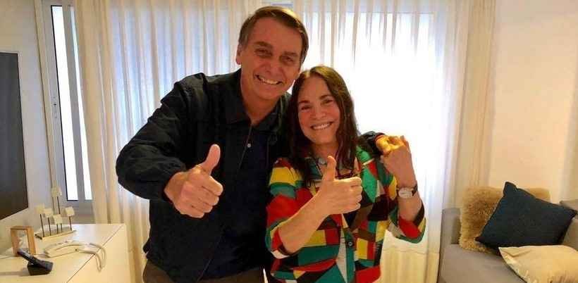 O tamanho do desafio da 'noiva da Cultura', a atriz Regina Duarte - Reprodução/Twitter
