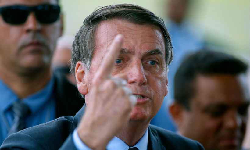 Bolsonaro diz que evitará falar com imprensa após ataques relatados pela Fenaj - Sergio Lima/AFP