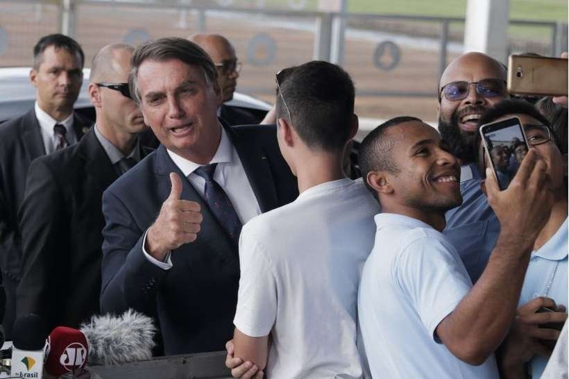 Bolsonaro alega responder processo que não existe para evitar imprensa - Valter Campanato/Agência Brasil 