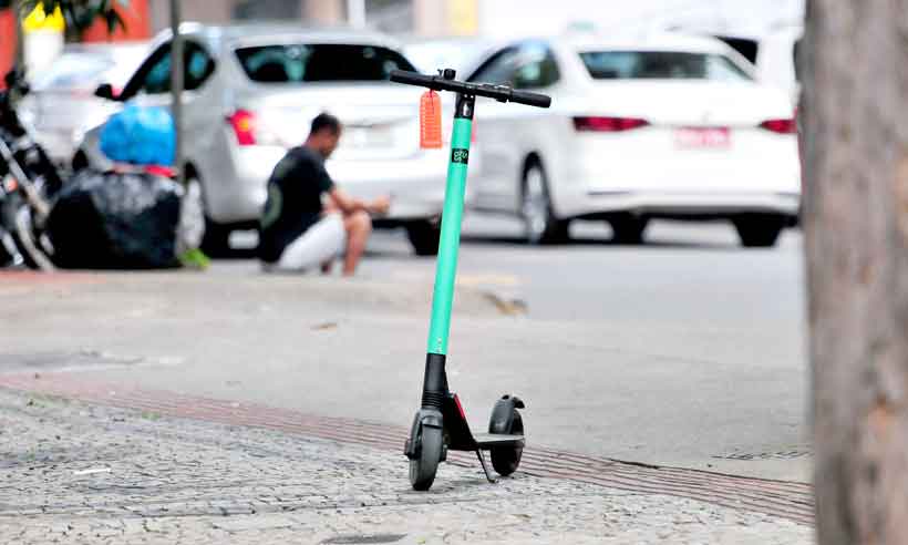 Encolhimento do mercado dos patinetes sugere que esse foi um modismo passageiro - Gladyston Rodrigues/EM/D.A.Press
