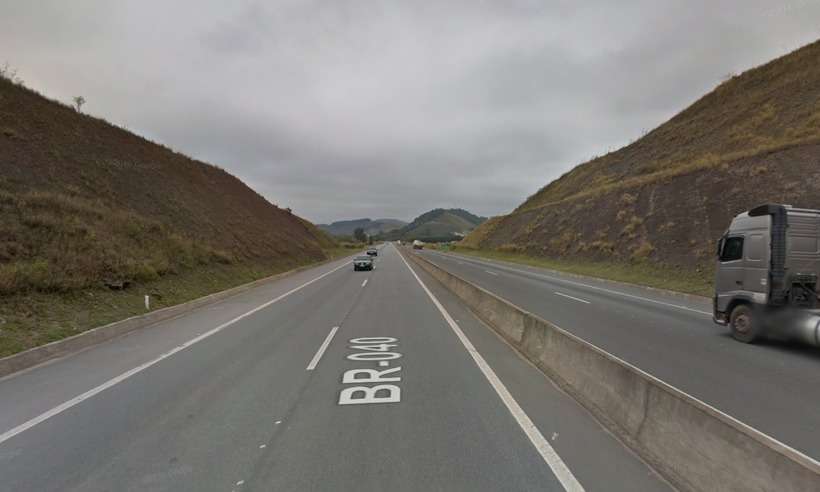 Grave acidente na BR-040 deixa uma morte e pelo menos sete feridos - Google Street View/Reprodução