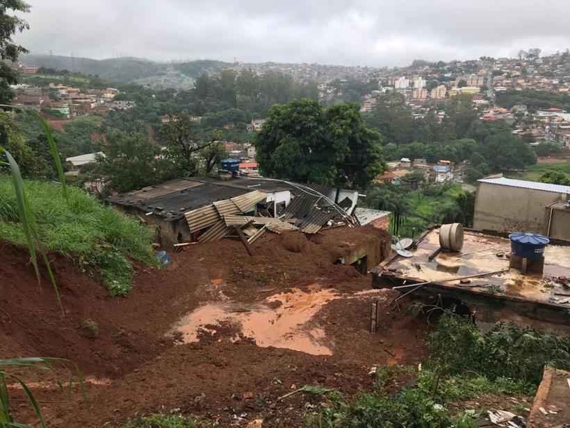 Minas tem pelo menos 14 mortos e 16 desaparecidos por causa das chuvas - Ramon Lisboa/EM/D.A Press