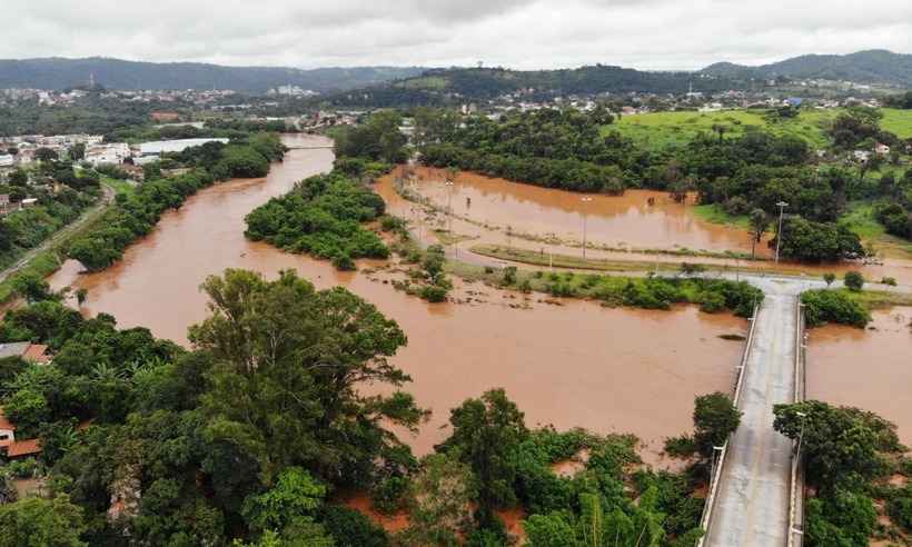 Estado de emergência pode ser decretado após inundação em Santa Luzia, na Grande BH - Alisson Pereira/Leia Agora