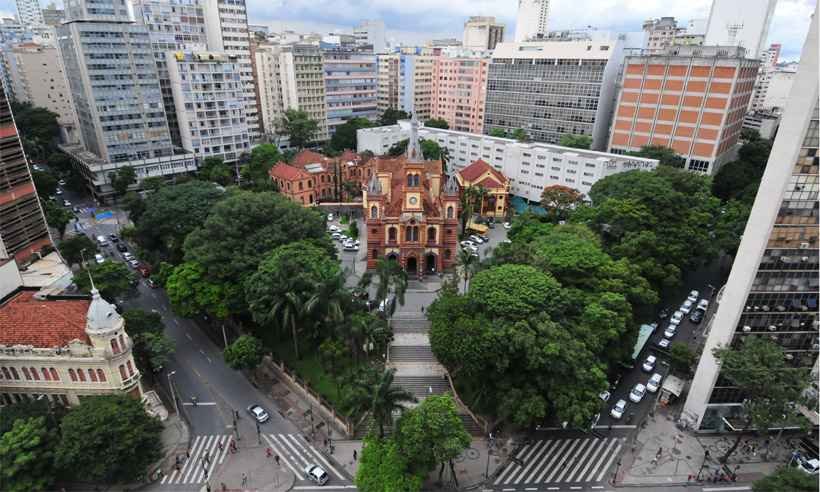 Toque de sinos abre celebração dos 120 anos da Paróquia São José, no Centro de BH - Gladyston Rodrigues/EM/DA Press