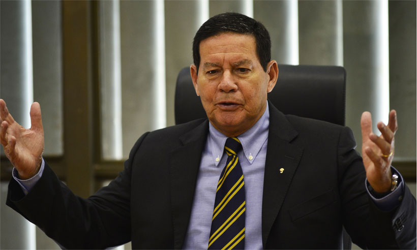 Witzel 'esqueceu da ética e da moral' ao divulgar telefonema, diz Mourão - Marcelo Ferreira/CB/D.A Press