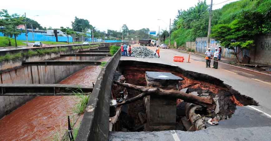 Especialistas apontam graves erros que deixaram BH vulnerável a enchentes e destruição  - GLADYSTON RODRIGUES/EM/D.A PRESS