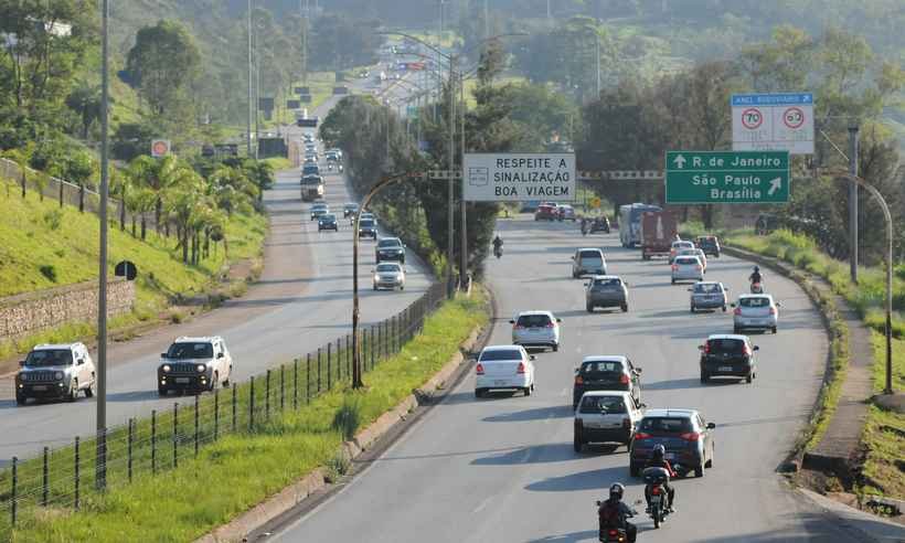 Trecho da BR-356 muda de responsabilidade e nomenclatura - 27/12/2019 - Túlio Santos/EM/D.A Press