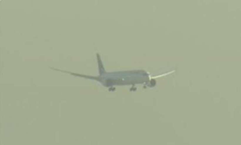 Avião prepara pouso de emergência na Espanha após falha técnica - : Reprodução/Twitter