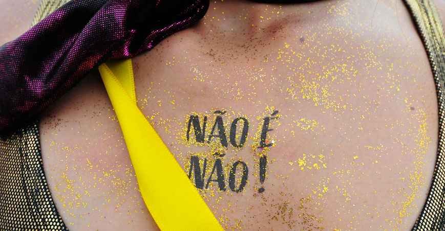 Solte a voz e diga não ao assédio masculino no carnaval - Gladyston Rodrigues/EM/D.A Press