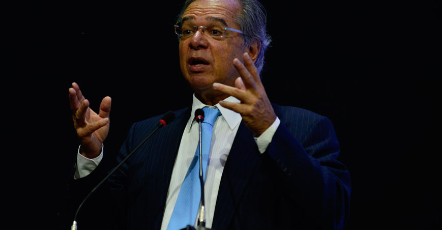 Fala de Guedes soa como bala perdida na economia - Marcelo Ferreira/CB/D.A Press %u2013 22/5/19