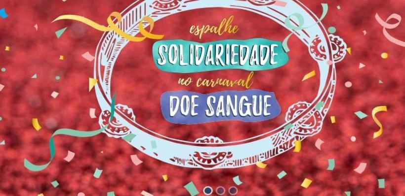 Entre no bloco da solidariedade e doe sangue durante o carnaval - Hemominas/Divulgação