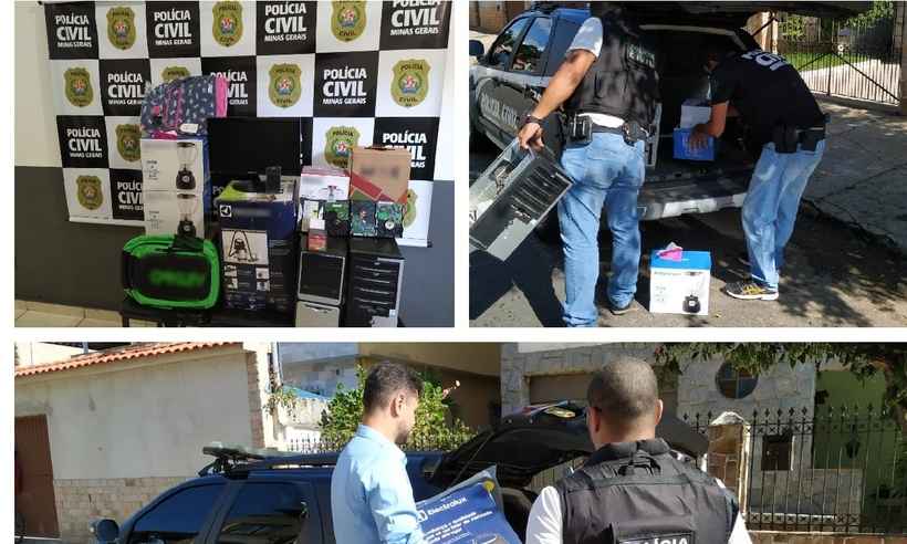 Hacker clonava dados de clientes para dar golpes em Minas - Divulgação/Polícia Civil