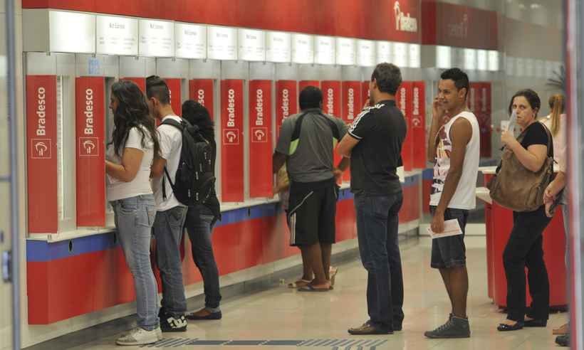 Bancos privados também preparam crédito prefixado - Juarez Rodrigues/EM/D.A Press