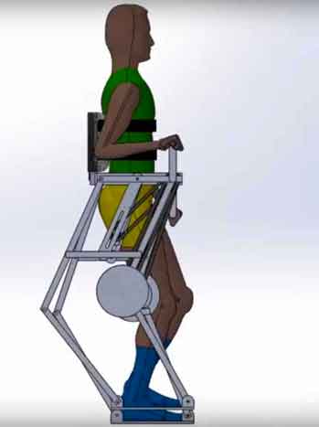 Projeto de exoesqueleto ajuda na reabilitação de paraplégicos
