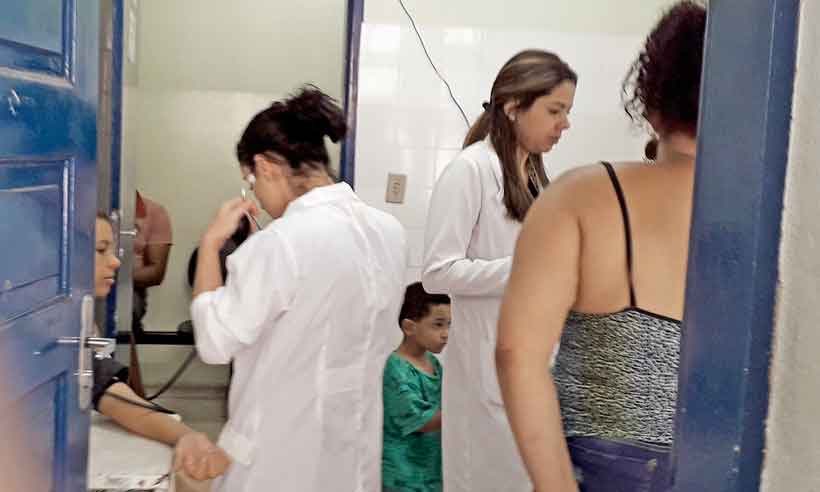 Coronavírus: os tropeços que pacientes enfrentam em postos de saúde de BH - FOTOS: Jair Amaral/Em/D.a press