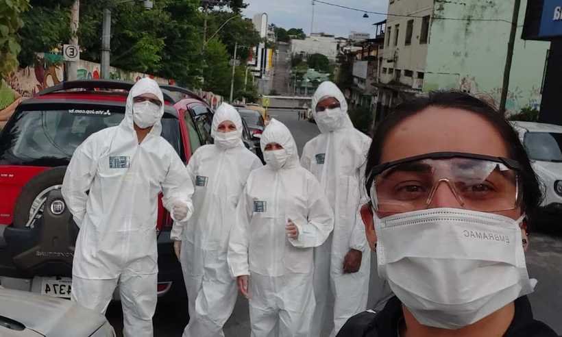 Coronavírus: voluntários ajudam moradores de rua e pedem mais abrigos em BH - Banho Solidário/ Divulgação