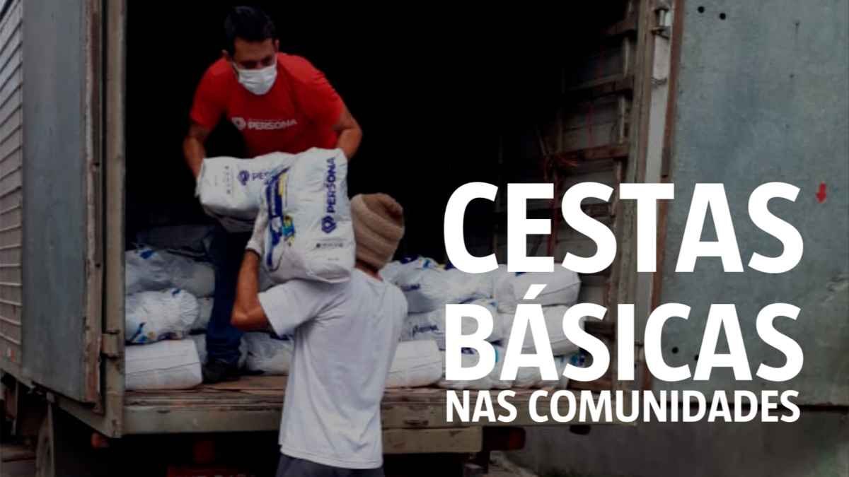 Vídeo: solidariedade surpreende em doação de cestas a comunidades  - foto: Espalhe Cestas/Divulgação