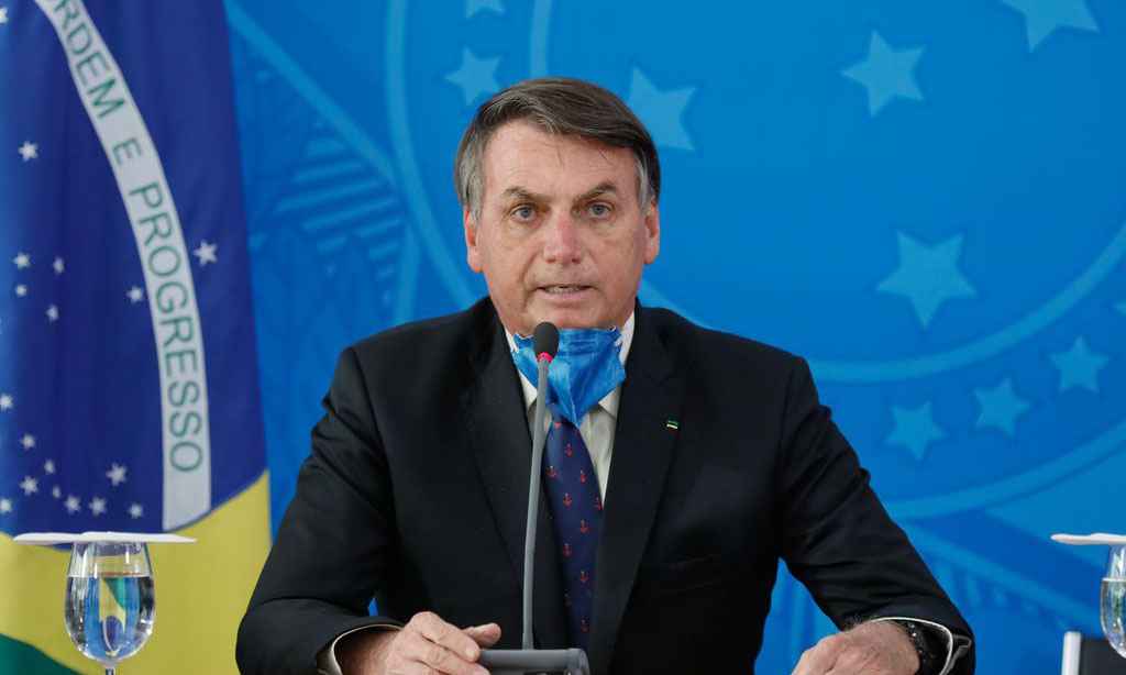 Em domingo de jejum, evangélicos fazem oração por Bolsonaro no Alvorada - Isac Nóbrega/PR
