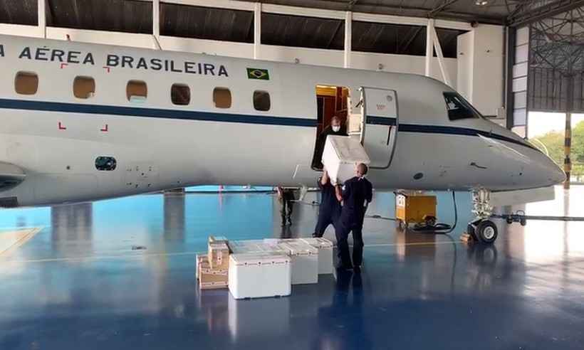 Coronavírus: FAB monta operação para transportar respiradores a BH - Divulgação/FAB