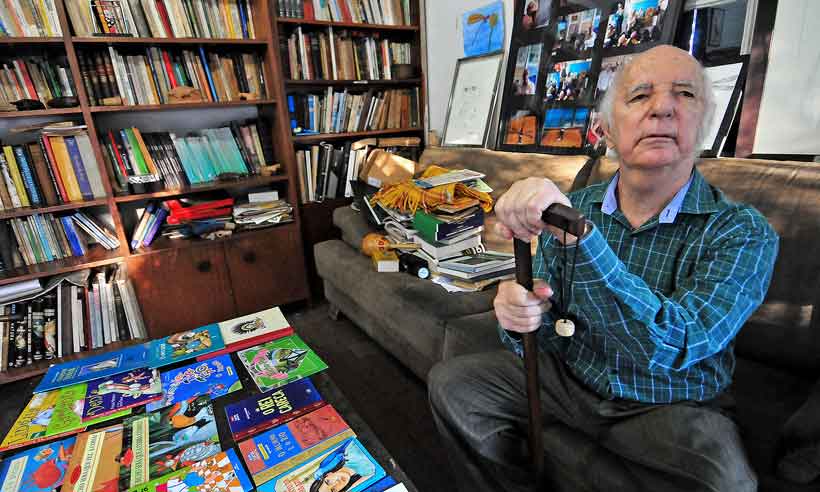 Ciência, arte e bom humor: conheça o imenso legado de Ângelo Machado - Ramon Lisboa/EM/D.A Press %u2013 8/10/15