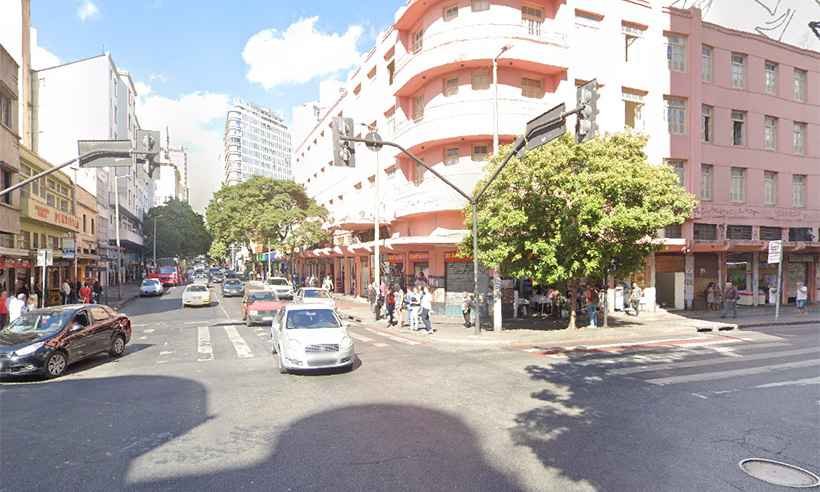 Feto é encontrado em lixeira no Centro de Belo Horizonte - Reprodução da internet/Google Maps