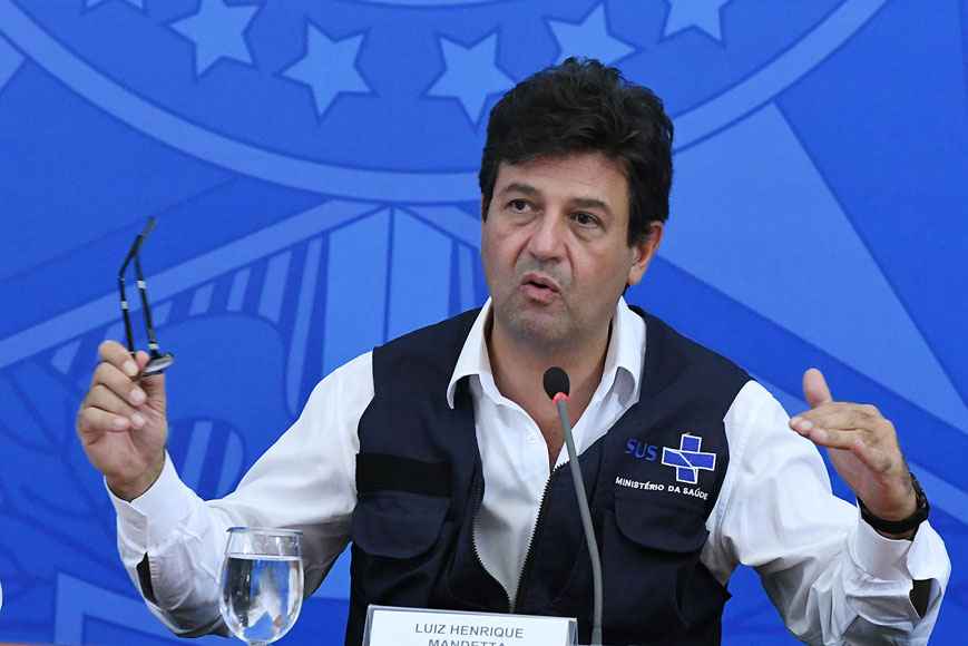Luiz Carlos Azedo: Bolsonaro enquadrou Mandetta - Edu Andrade/Fatorpress/Estadão conteúdo