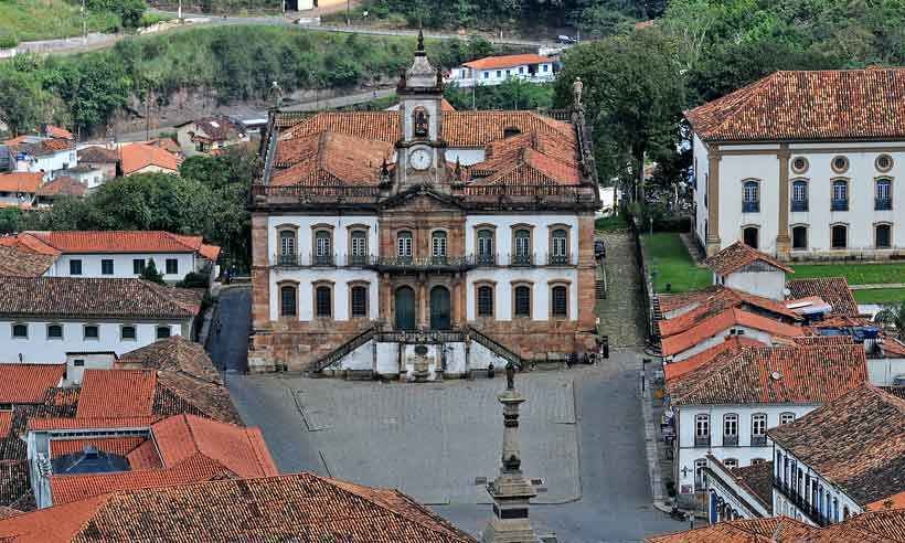 Sem turistas, Ouro Preto se ajusta à quarentena e distribui bençãos virtuais - Leandro Couri/EM/D.A Press