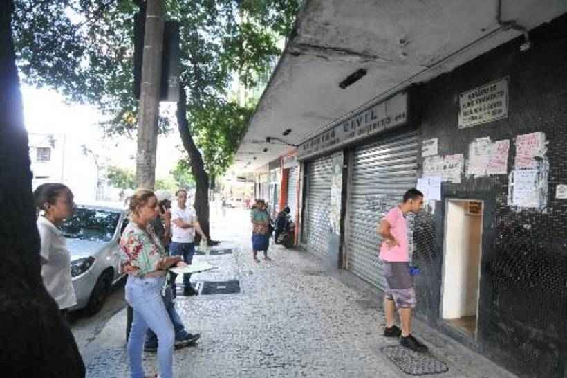 Coronavírus: cartórios reabrem em esquema de plantão especial - Alexandre Guzanshe/EM/D.A Press