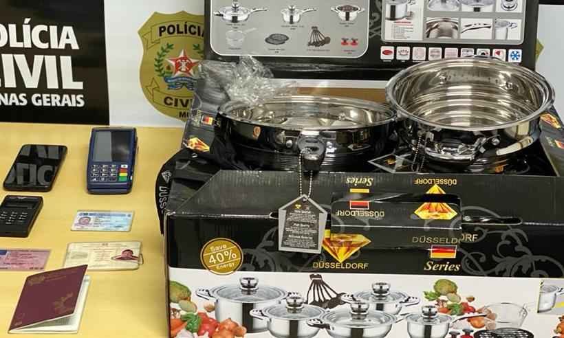 Polícia Civil prende português por estelionato na Savassi, em BH - Divulgação/Polícia Civil de Minas Gerais