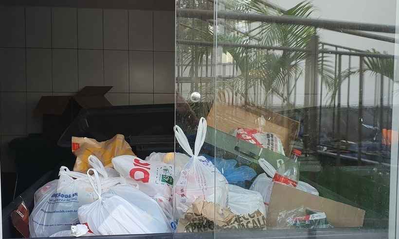 Sem coleta seletiva, crescimento de lixo doméstico vira ameaça ecológica na quarentena - Maria Irenilda Pereira/EM/D.A Press