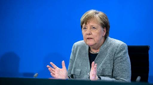 O bom exemplo da Alemanha de Merkel no combate à pandemia de COVID-19 - BERND VON JUTRCZENKA/AFP 