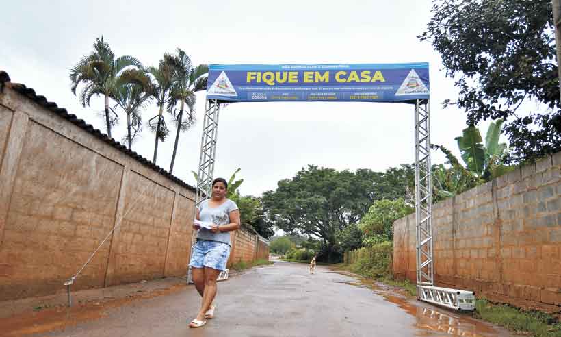  Drama só diminui com fim do isolamento - ALEXANDRE GUZANSHE/EM/D.A PRESS