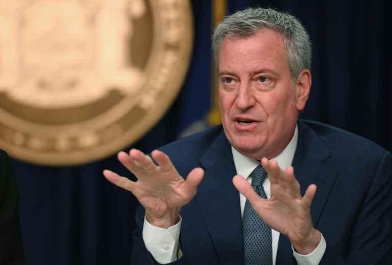 Coronavírus: prefeito de Nova York espera ter plano de reabertura até 1º de junho - AFP