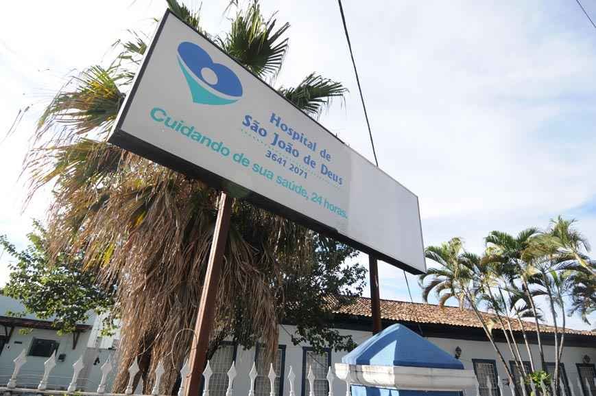 Hospital São João de Deus, em Santa Luzia, passa por restauração - Leandro Couri/EM/D.A Press-27/6/16