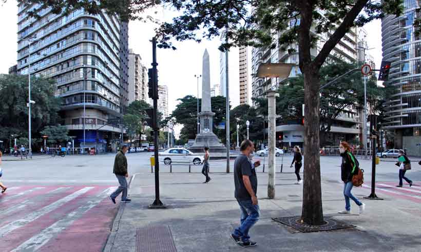 BH tem a segunda menor taxa de casos de coronavírus entre as capitais - Edésio Ferreira/Em/D.A Press