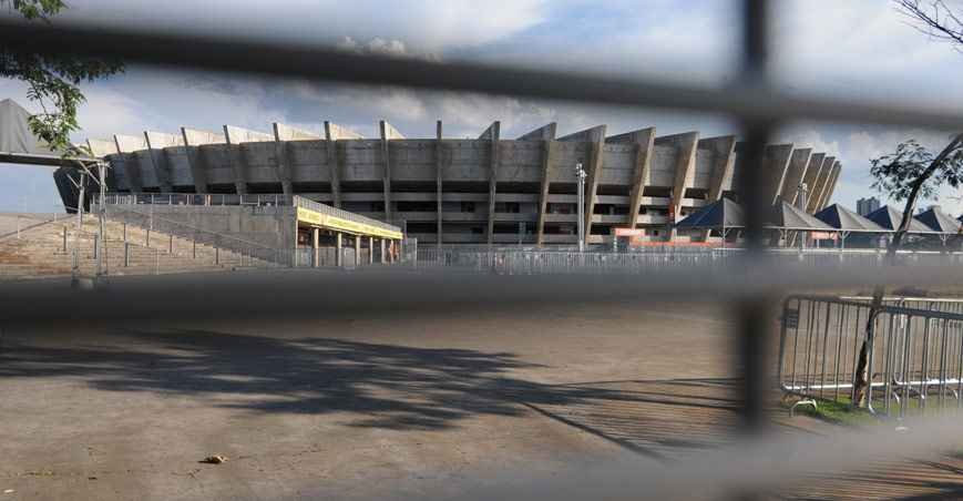 Coronavírus: Governos não se entendem sobre o retorno do futebol - Juarez Rodrigues/EM/D.A Press