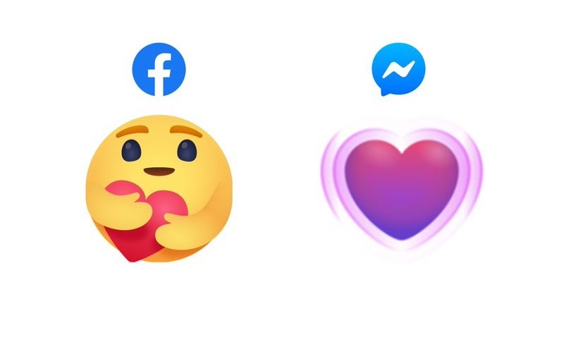 Facebook lança botão de "força" que demonstra afeto na pandemia - Reprodução/Facebook