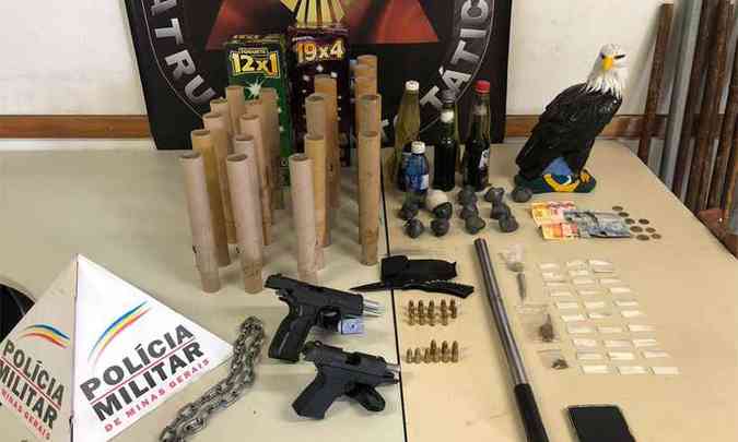 Organizadas de Atlético e Cruzeiro voltam a brigar em Belo Horizonte - Polícia Militar/Divulgação