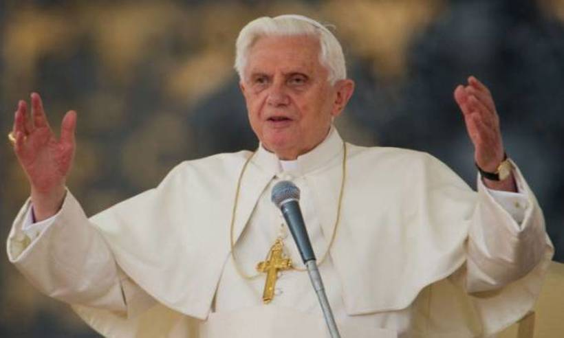 Papa emérito Bento XVI compara casamento gay ao 'anticristo' - Divulgação/ AFP