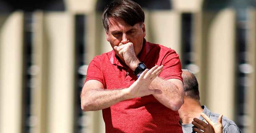 A COVID-19 e o despreparo demonstrado pelo presidente Jair Bolsonaro - Sérgio Lima/AFP
