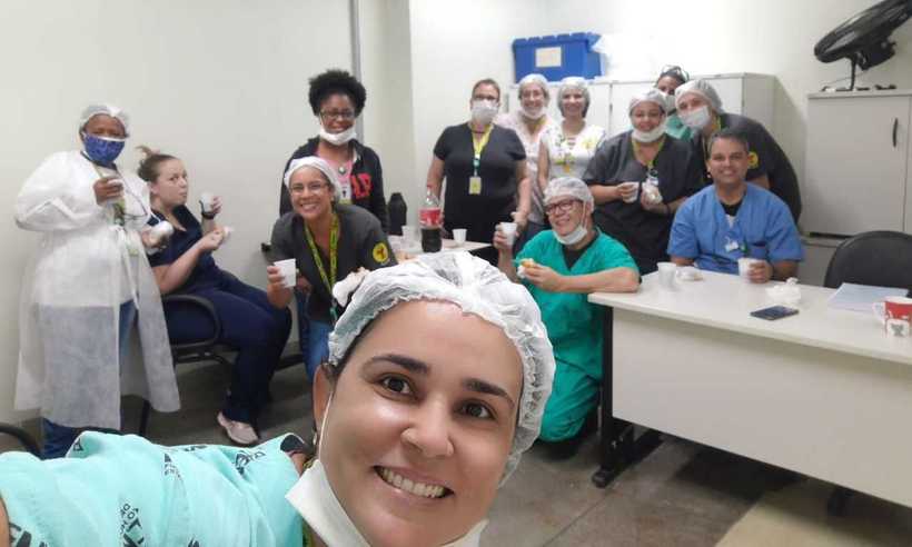 Grupo 'Mimos com Afeto' distribui lanches em hospitais de BH - Grupo Mimos do Afeto/Divulgação