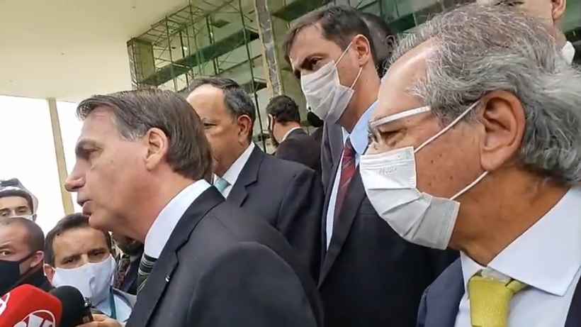 Com Bolsonaro no STF, empresário diz: 'Haverá mortes de CNPJ' - Reprodução/ Facebook