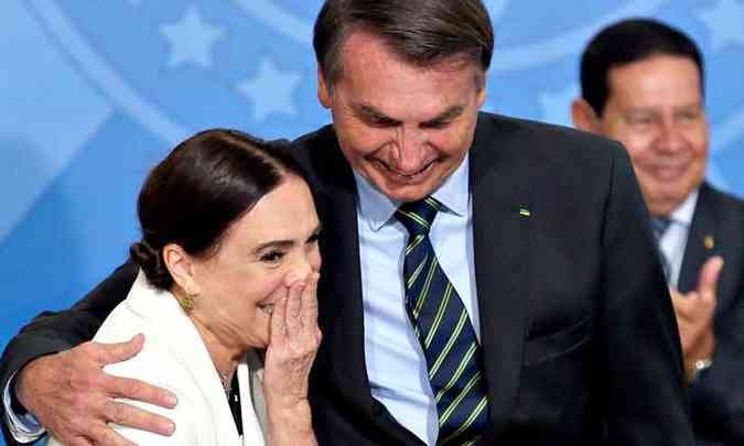 ''Pum do palhaço'', exonerações e chilique ao vivo: a breve trajetória de Regina Duarte no governo - Antônio Cruz/Agência Brasil